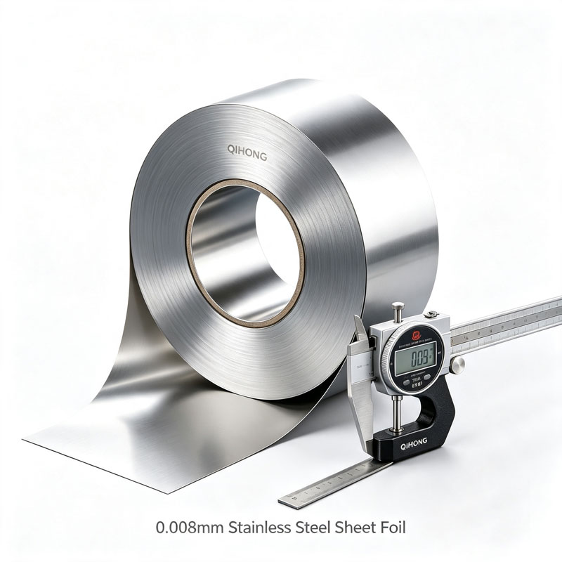 0,008 mm rostfri stålplåt